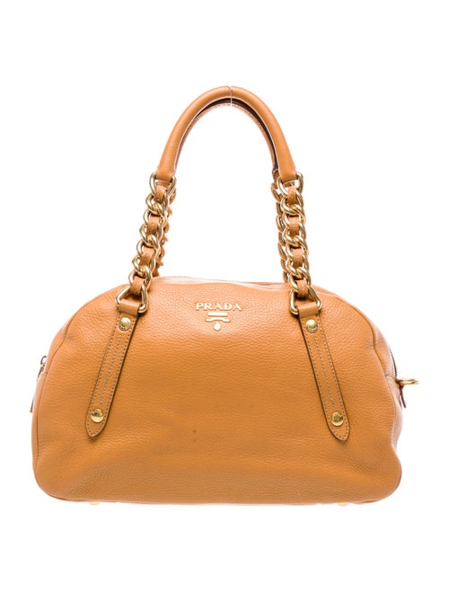 Prada Vitello Daino Leather Bauletto