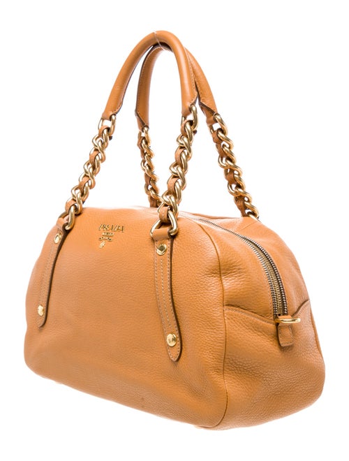 Prada Vitello Daino Leather Bauletto