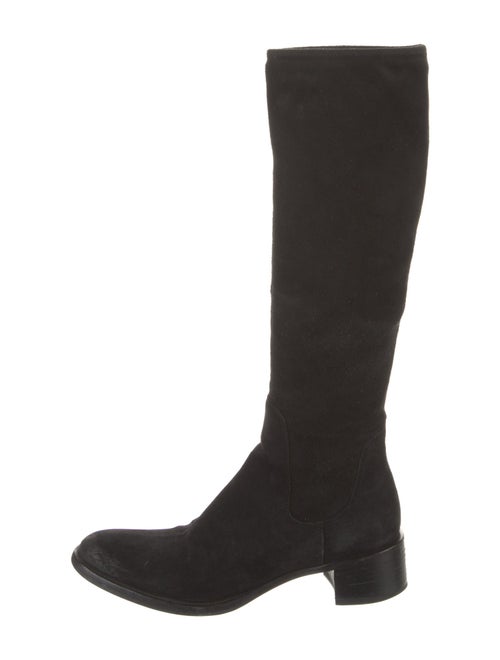 Prada Suede Riding Boots