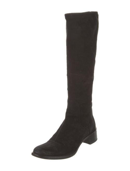 Prada Suede Riding Boots