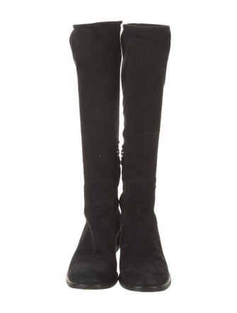 Prada Suede Riding Boots