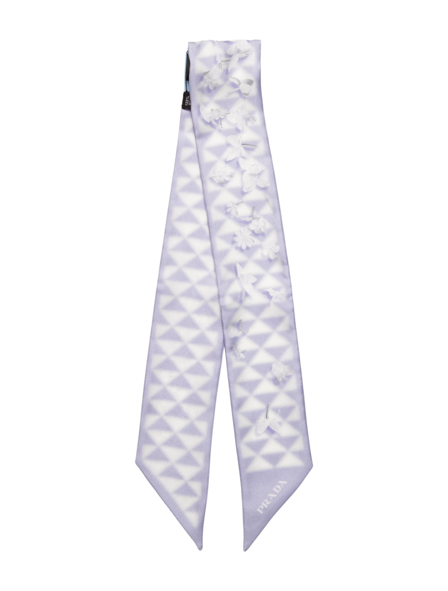 Prada Silk Printed Scarf