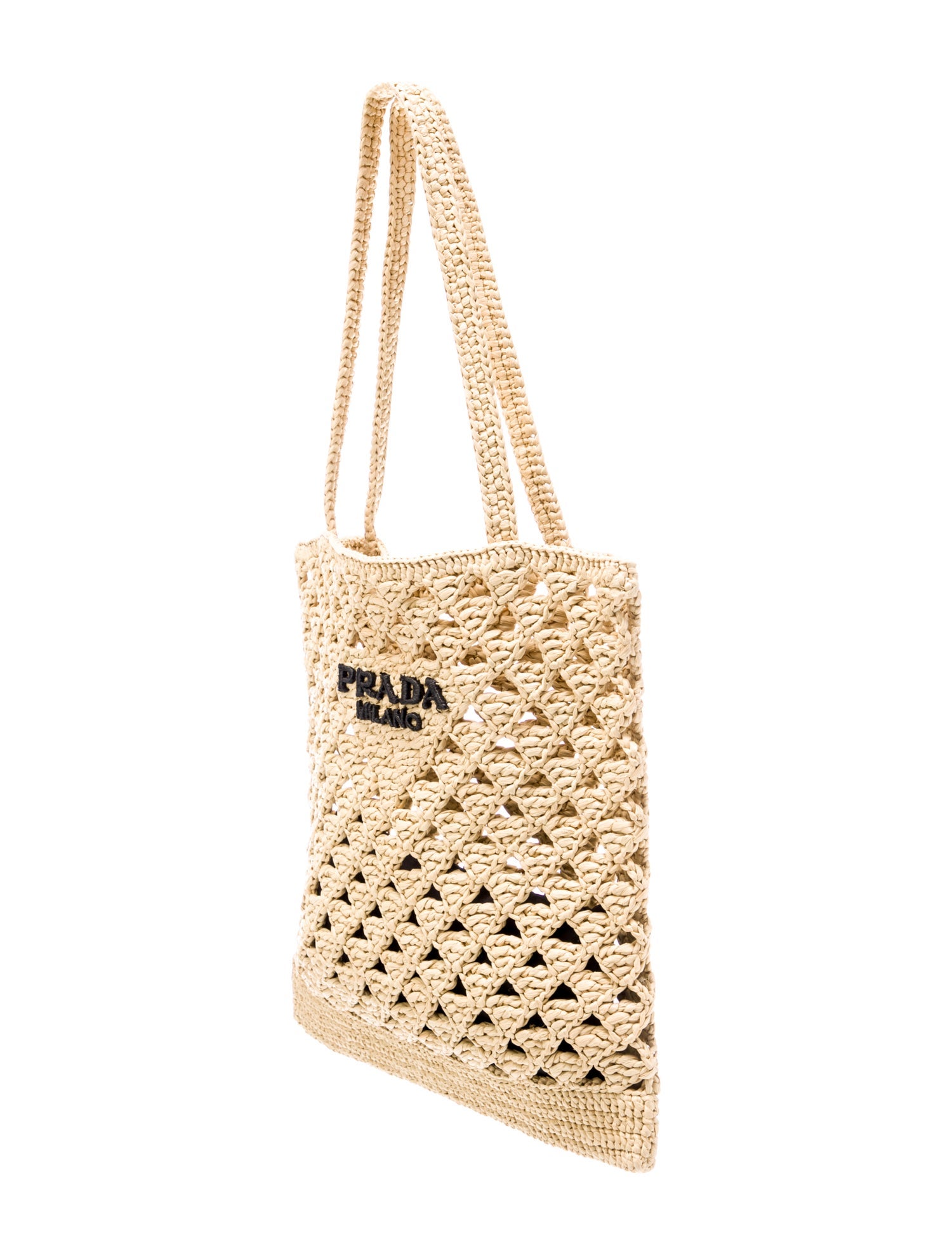 Prada Raffia Grass Tote
