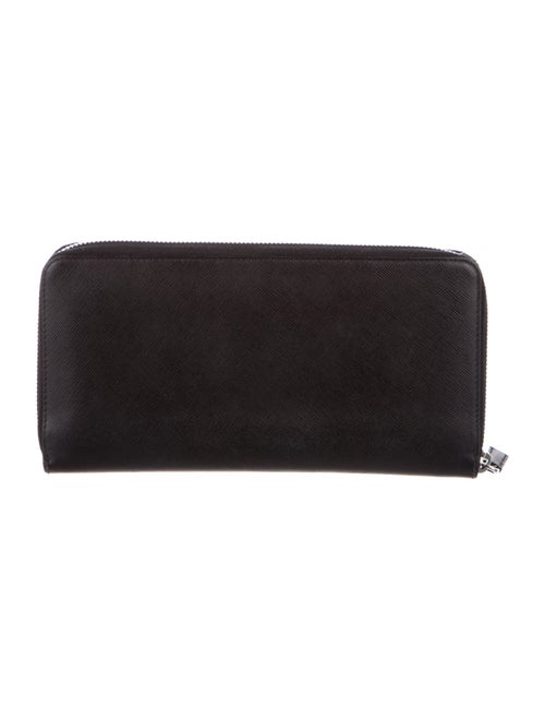 Prada Saffiano Leather Travel Wallet