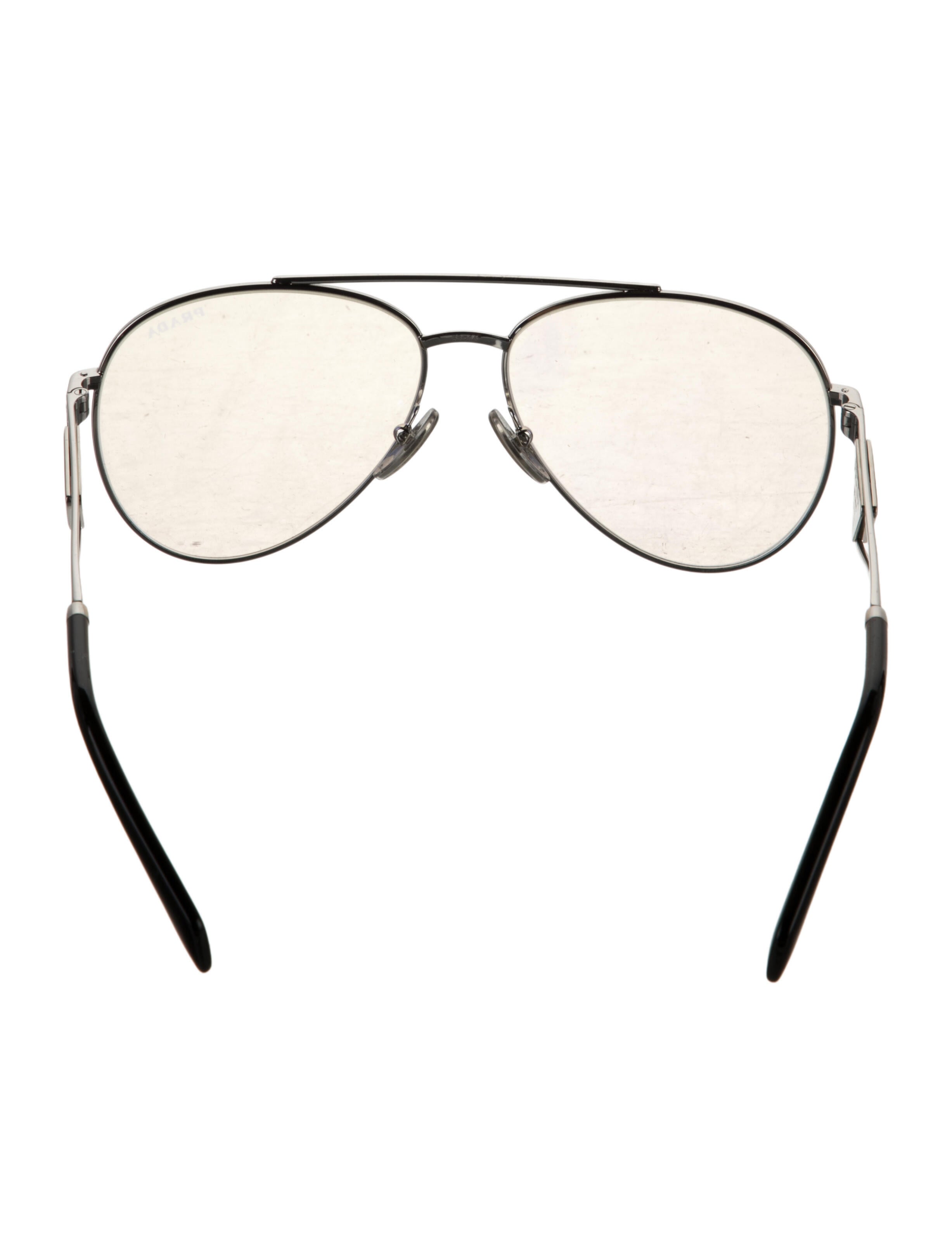 Prada Aviator Mirrored Sunglasses