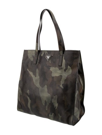 Prada Saffiano Leather Top Handle Bag