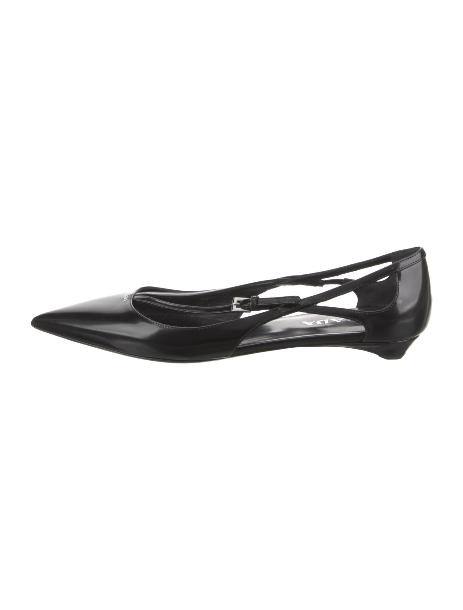 Prada Leather Ballet Flats