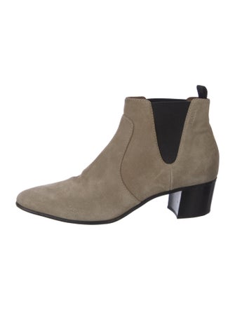 Prada Suede Chelsea Boots