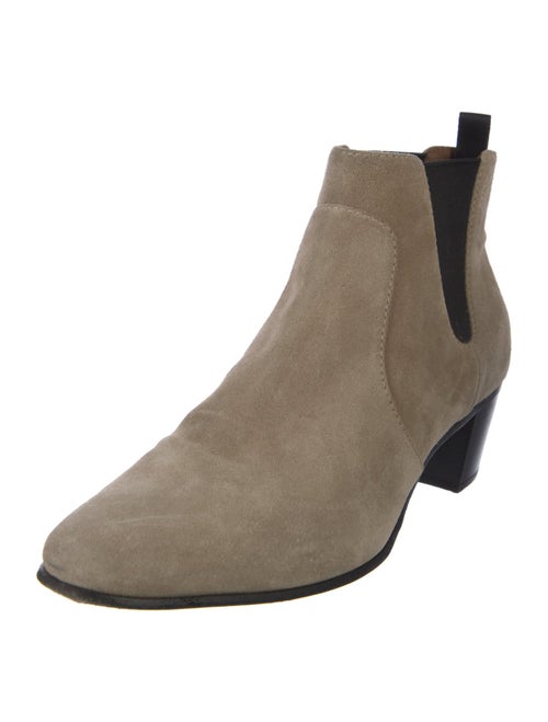 Prada Suede Chelsea Boots