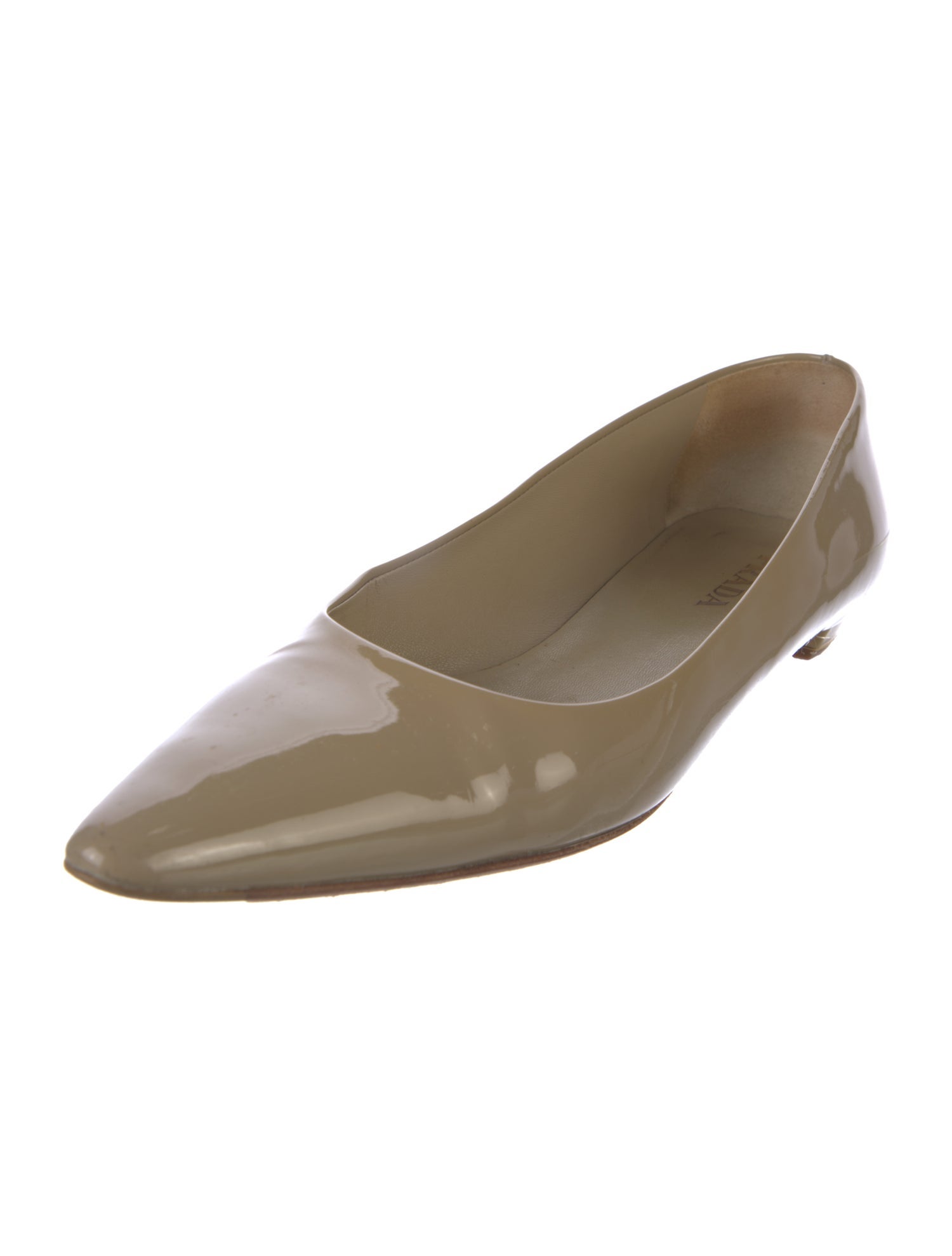 Prada Patent Leather Ballet Flats