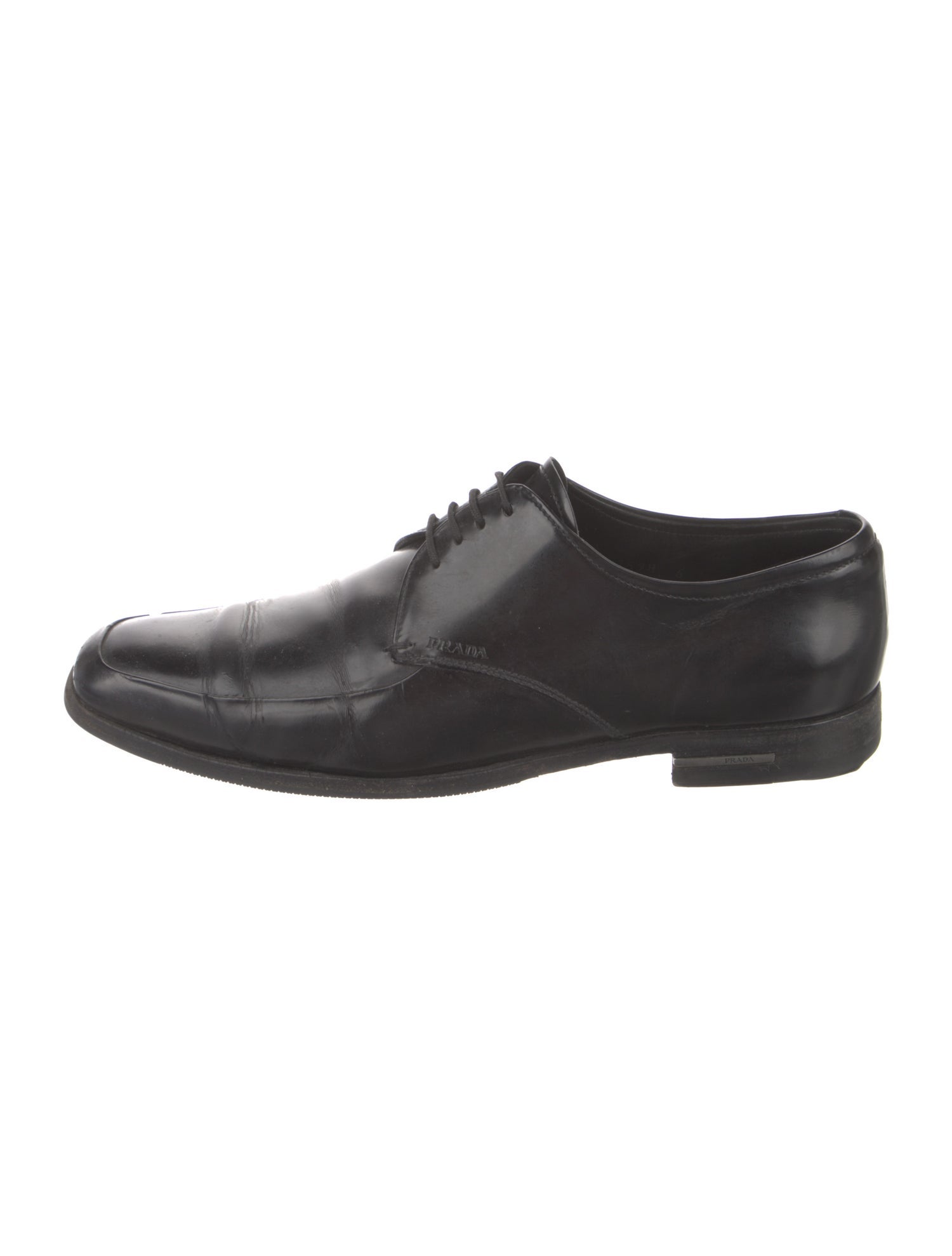 Prada Leather Derby Shoes