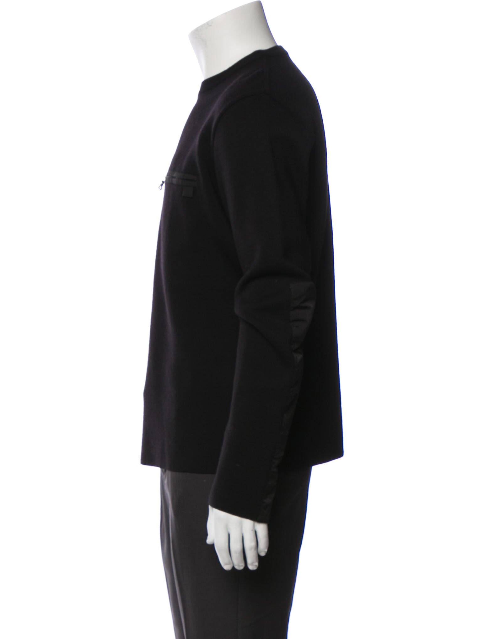 Prada Wool Graphic Print Pullover