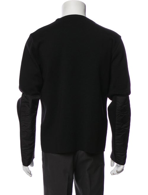 Prada Wool Graphic Print Pullover