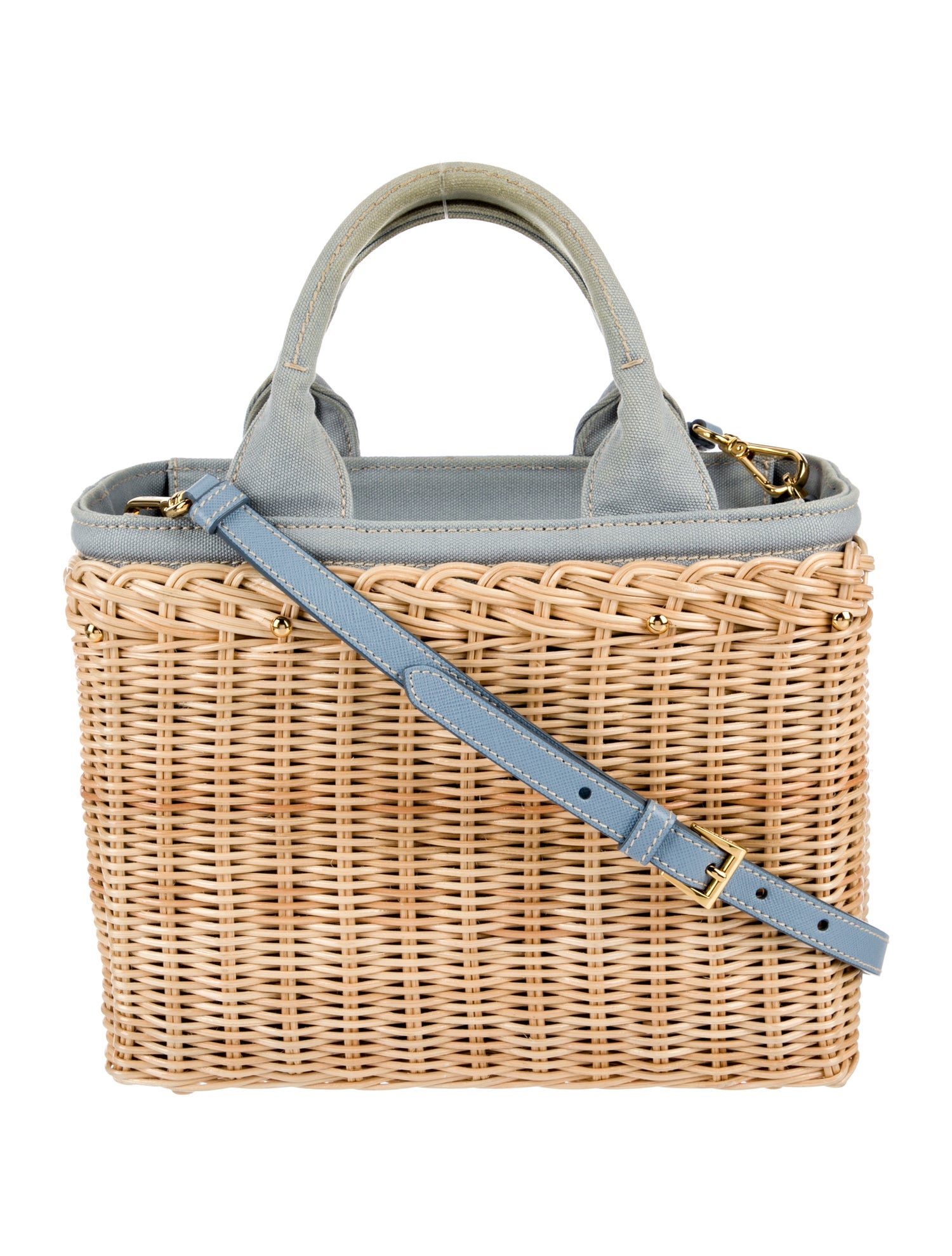 Prada Signature Midollino Small