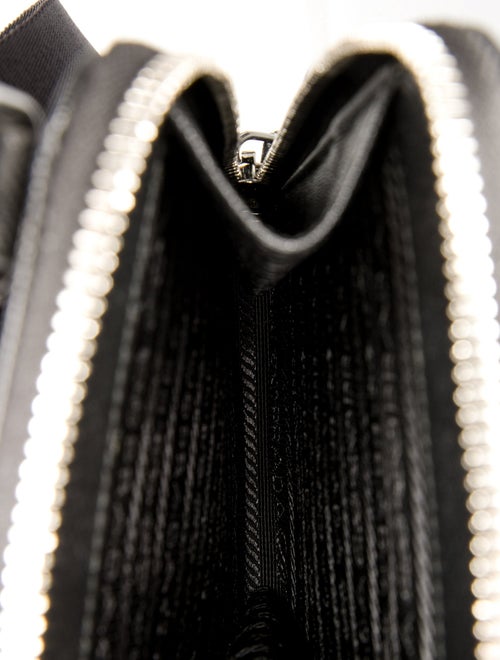 Prada Enameled Metal Triangle Phone