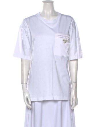 Prada 2023 Tessuto Nylon T-Shirt