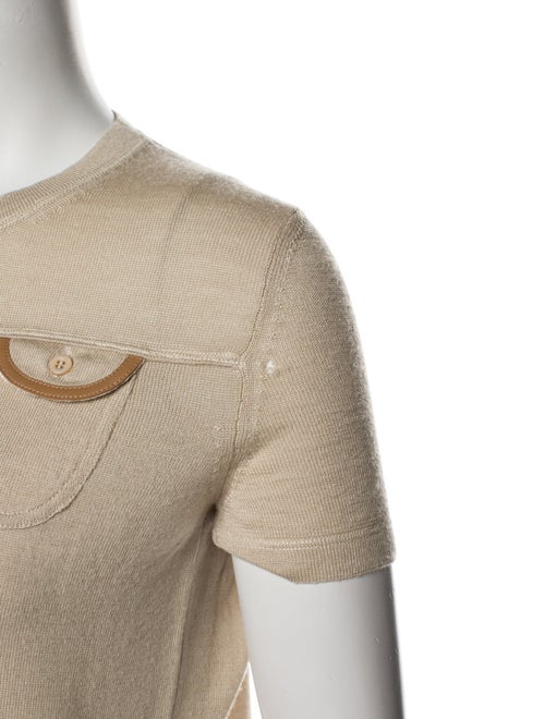 Prada 2023 Virgin Wool Crop Top