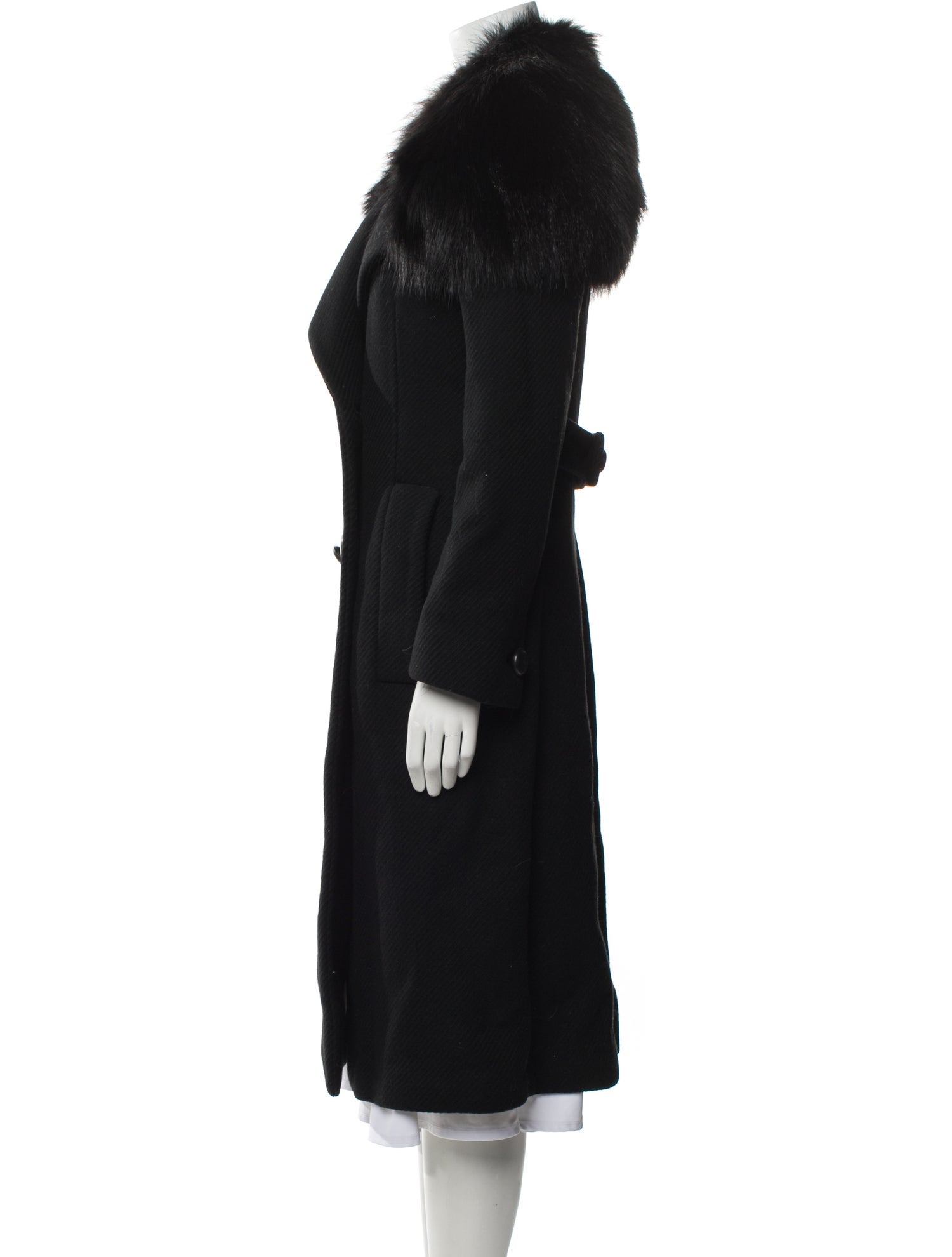 Prada 2011 Virgin Wool Fur Coat