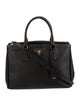 Prada Saffiano Lux Leather Galleria Double Zip