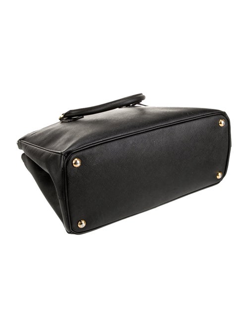 Prada Saffiano Lux Leather Galleria Double Zip