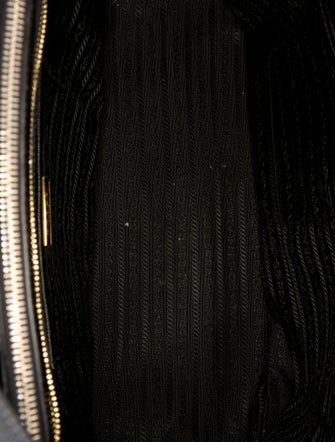 Prada Saffiano Lux Leather Galleria Double Zip