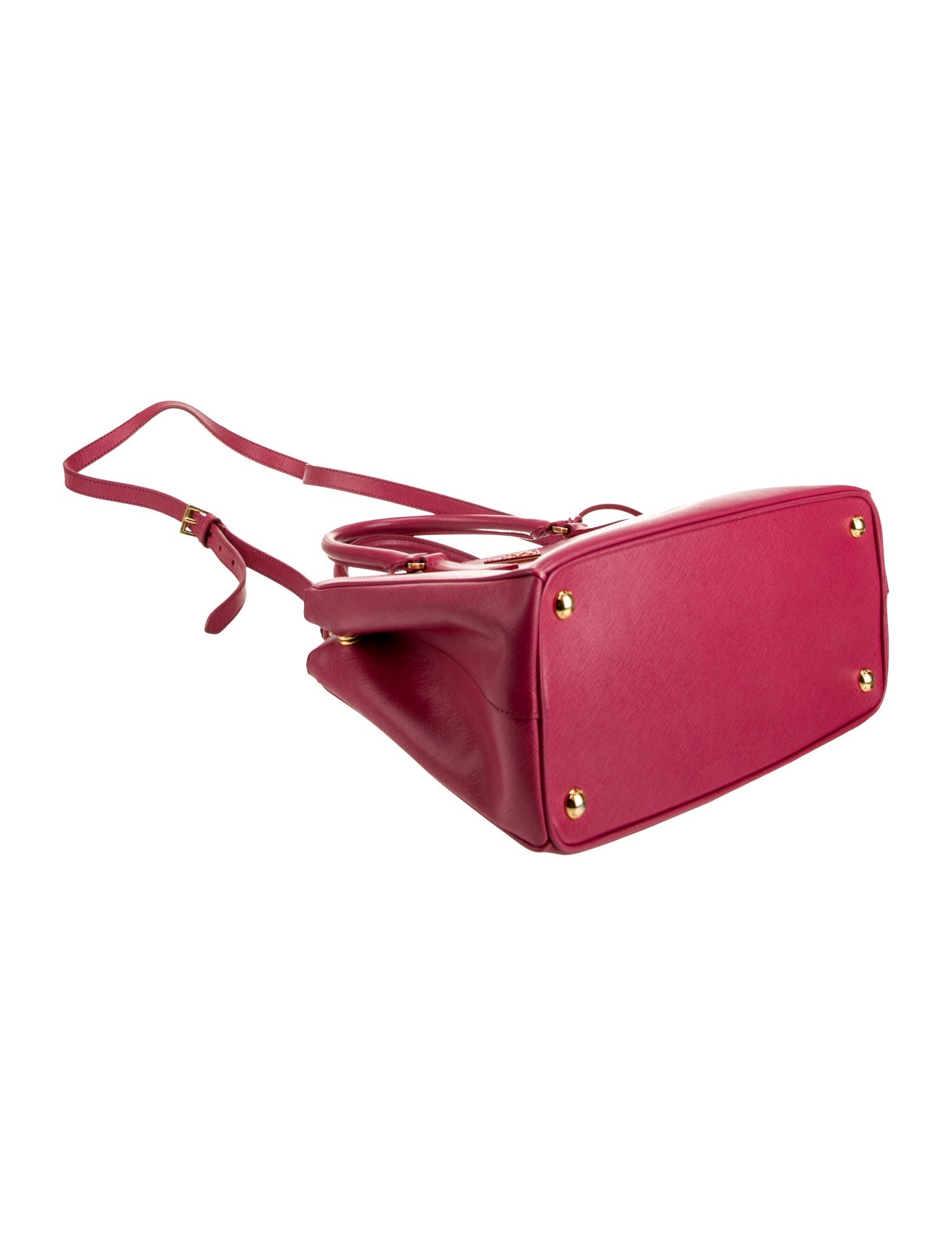 Prada Saffiano Leather Galleria Double Zip