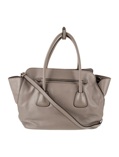 Prada Soft Calf Leather Shoulder Bag