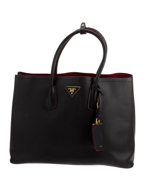 Prada Saffiano Leather Double Bag Medium