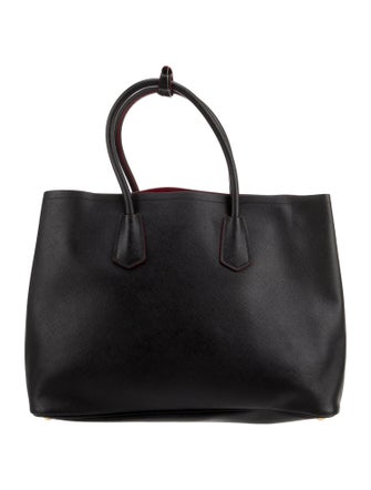 Prada Saffiano Leather Double Bag Medium