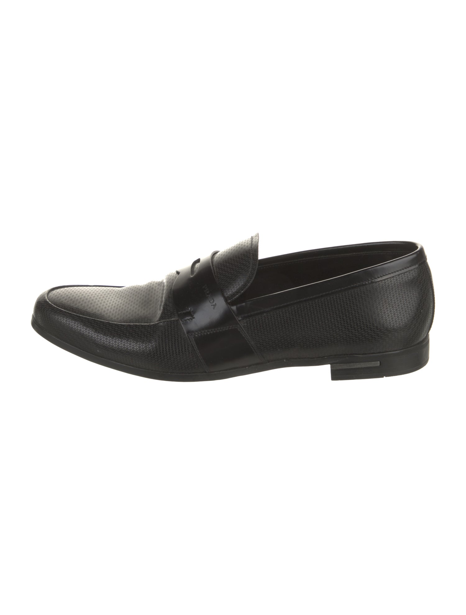 Prada Leather Dress Loafers