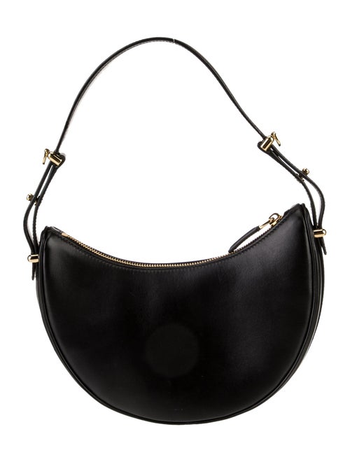 Prada Enameled Metal Triangle Arque Small