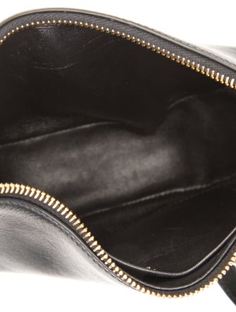 Prada Enameled Metal Triangle Arque Small