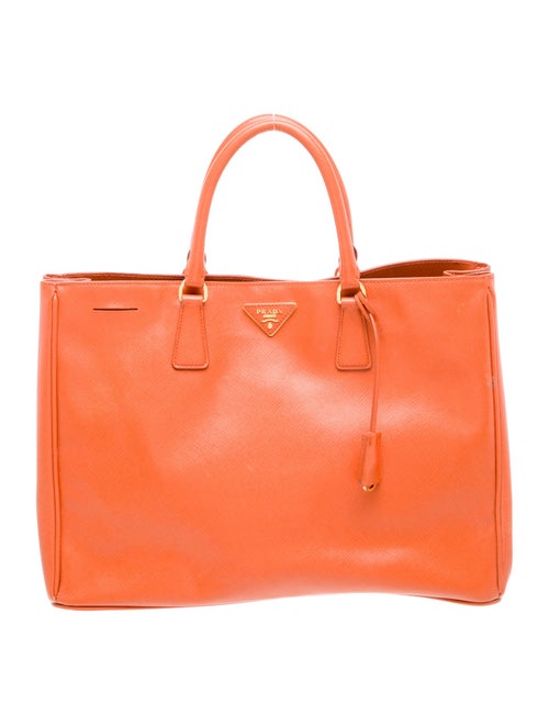 Prada Saffiano Leather Galleria Double Zip