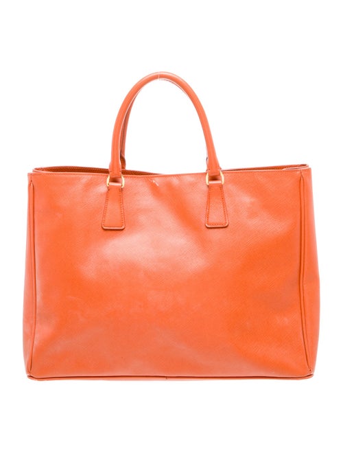 Prada Saffiano Leather Galleria Double Zip