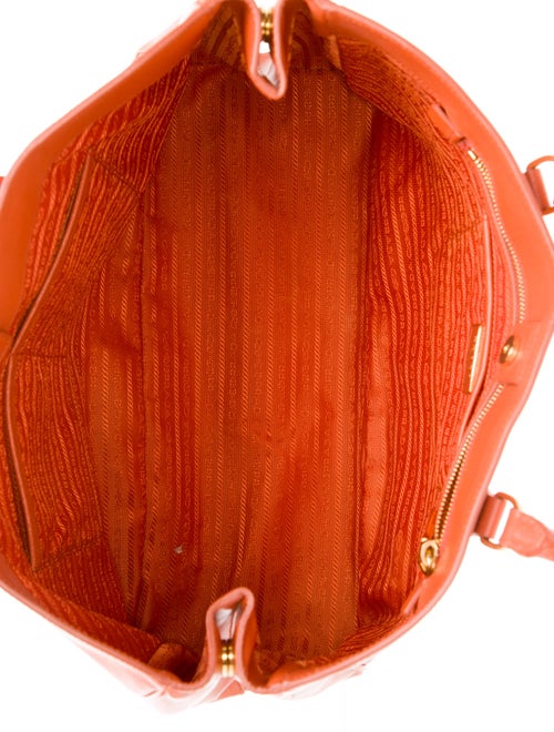 Prada Saffiano Leather Galleria Double Zip