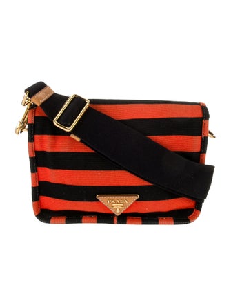 Prada Canvas Clutch