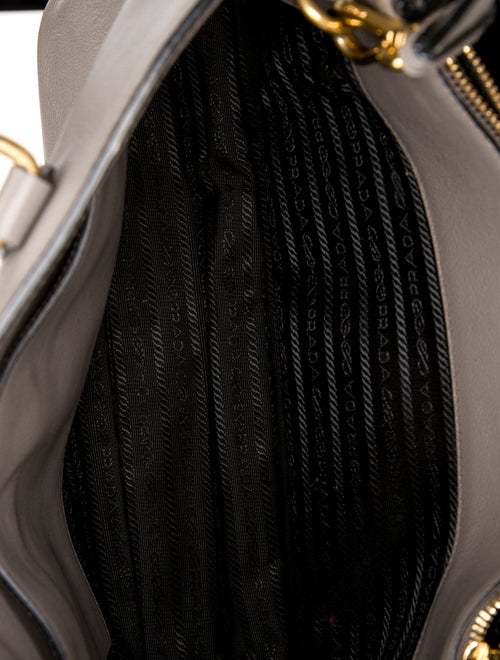 Prada Saffiano Lux Leather Top Handle Bag Medium