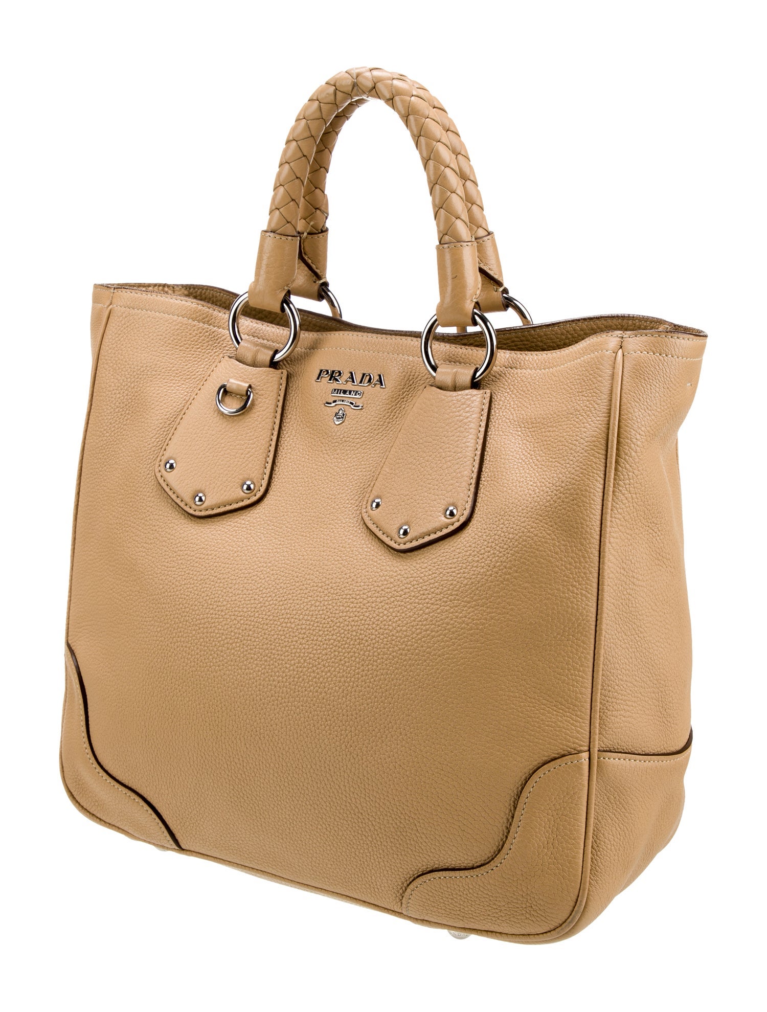 Prada Signature Top Handle Bag