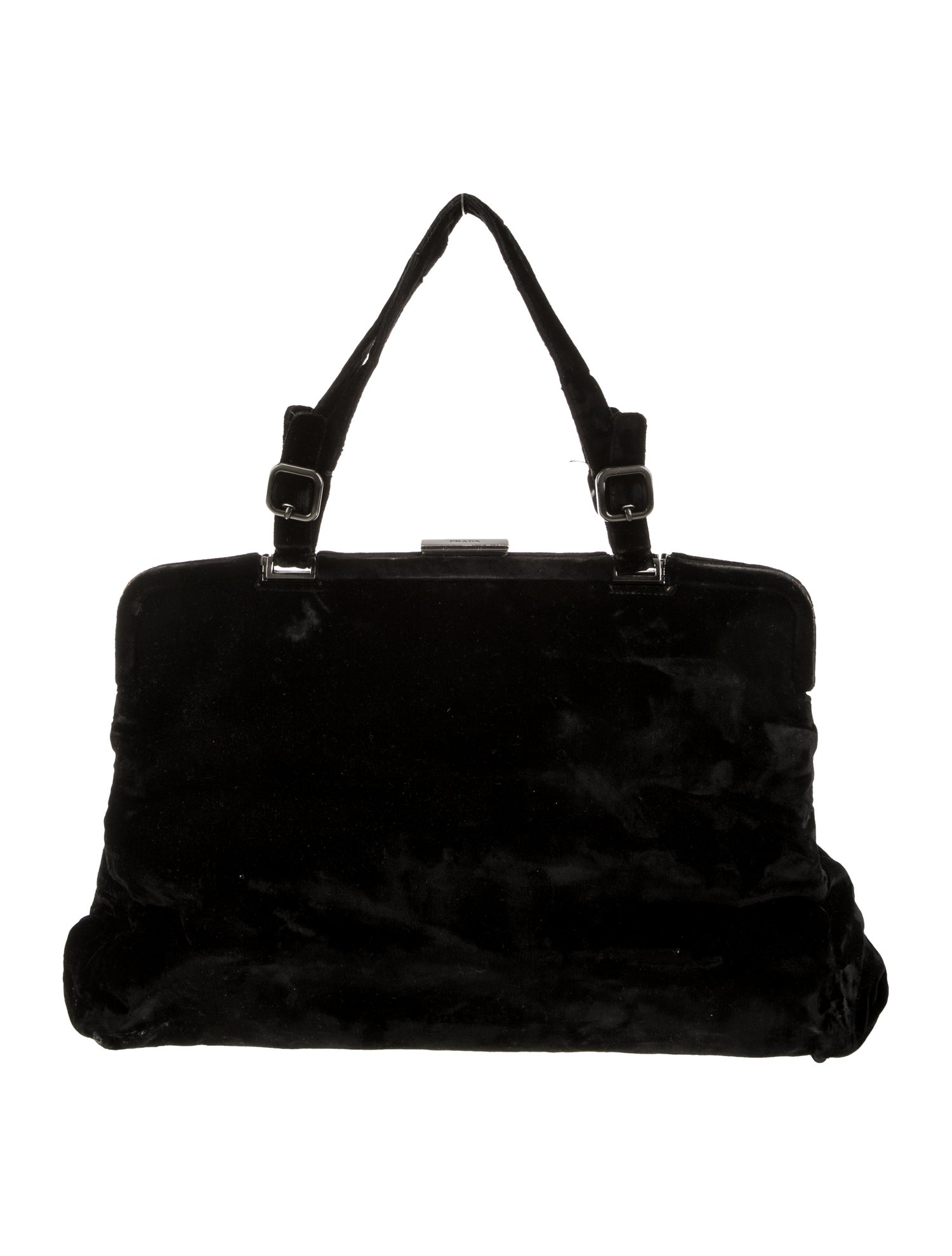 Prada Velvet Top Handle Bag