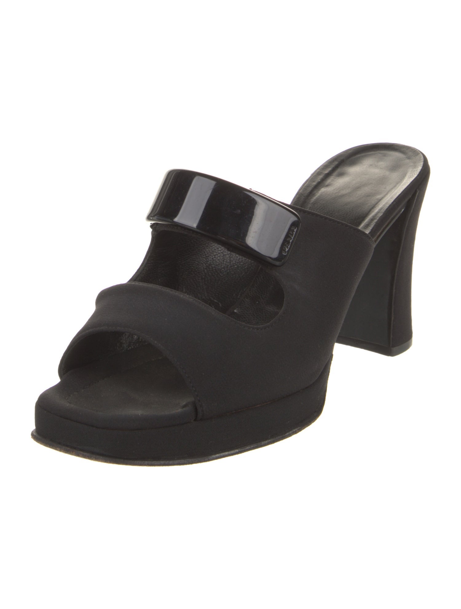 Prada Cutout Accent Slides