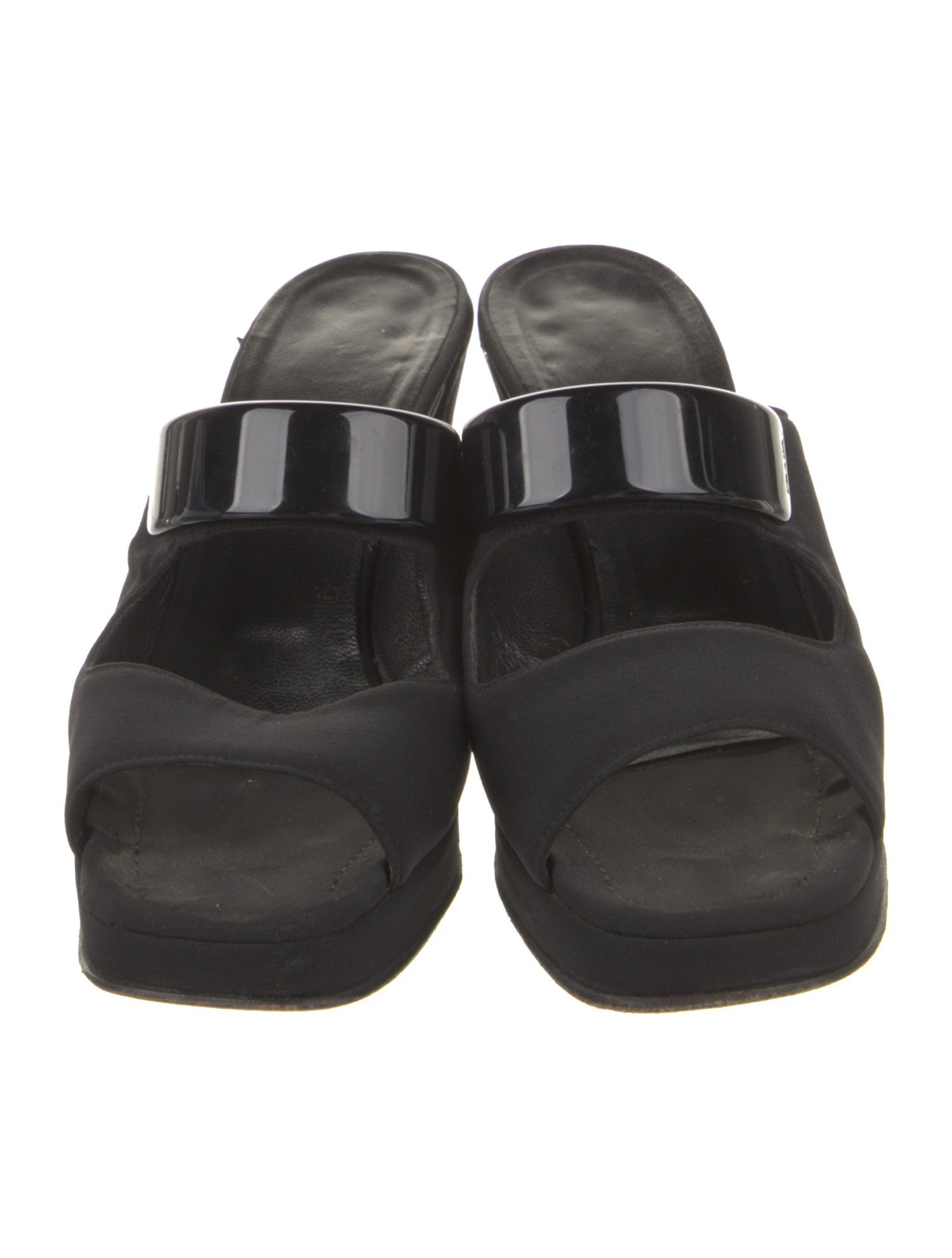 Prada Cutout Accent Slides