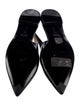 Prada Leather Slingback Flats