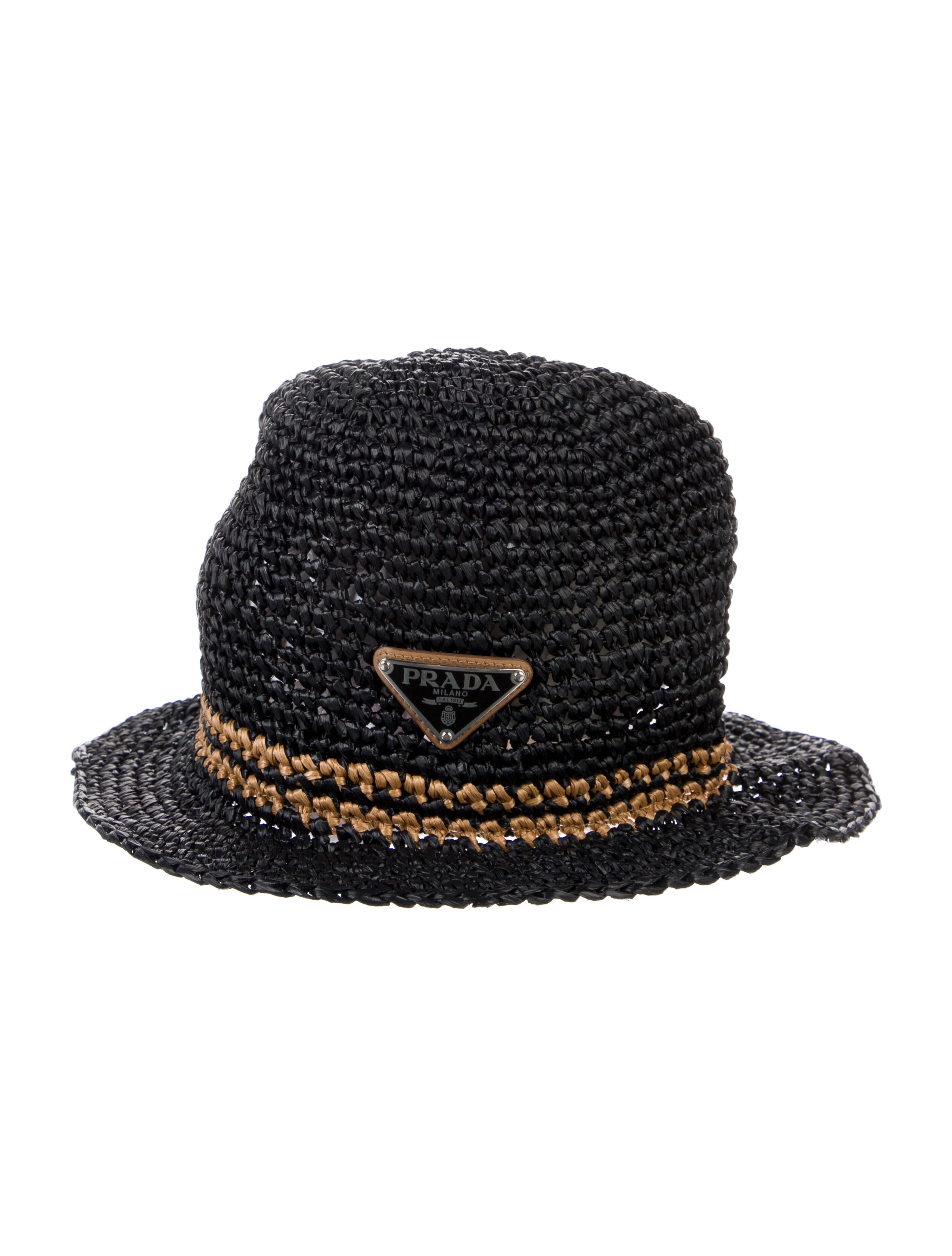 Prada Straw Bucket Hat