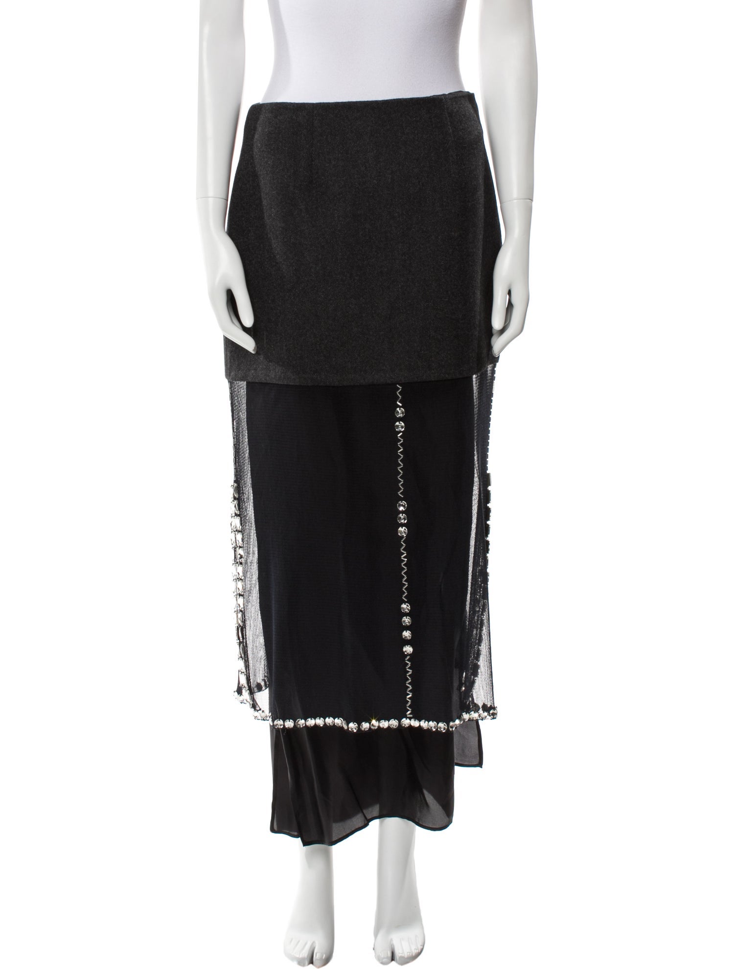 Prada 2022 Midi Length Skirt w/ Tags