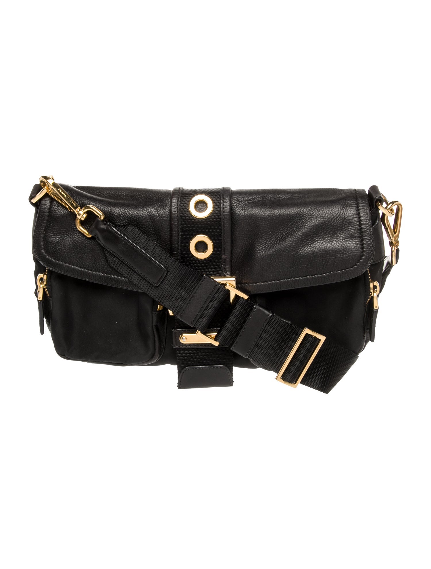 Prada Tessuto Nylon Messenger Bag