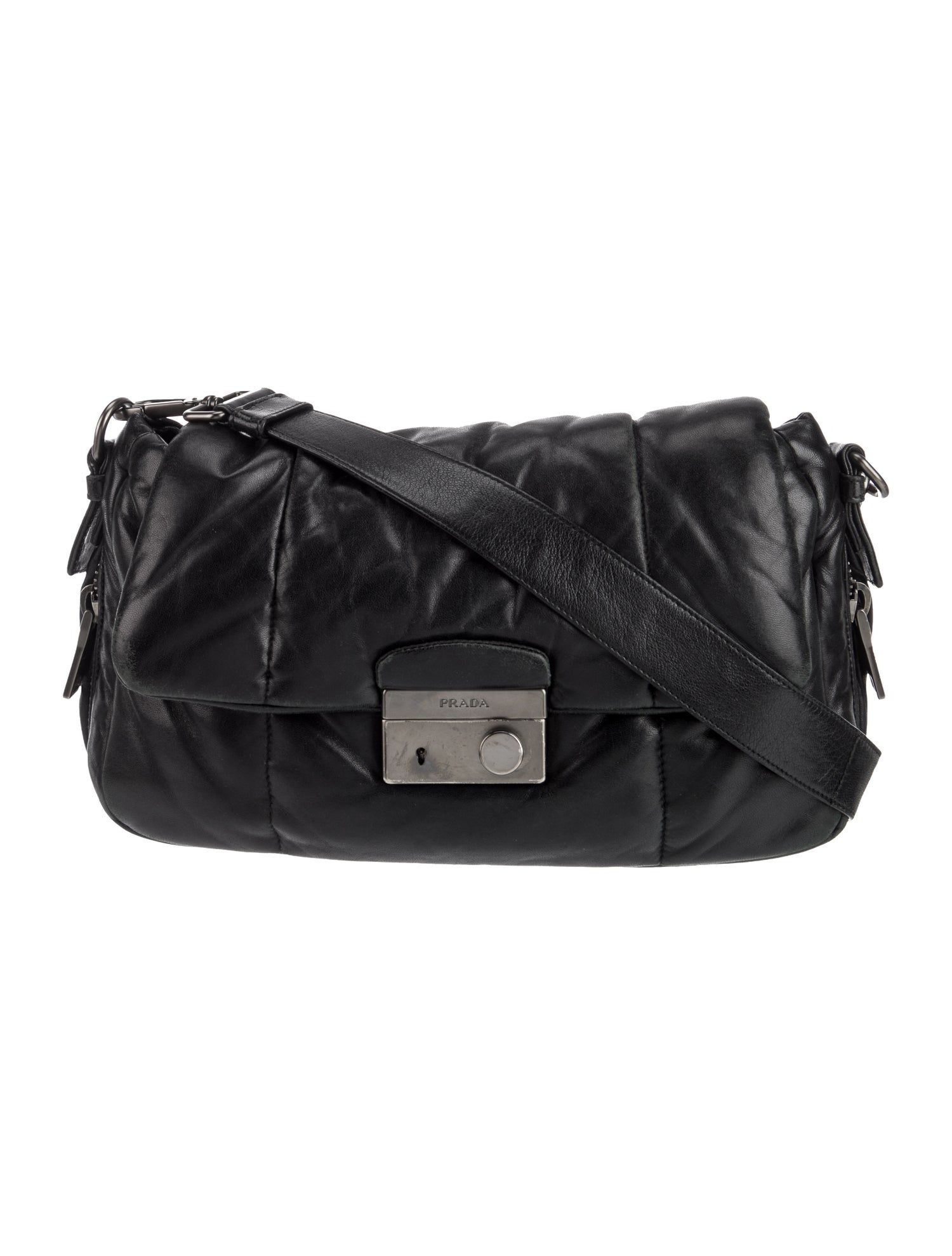 Prada Vela Nylon Crossbody Bag