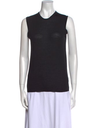 Prada Wool Crew Neck Top