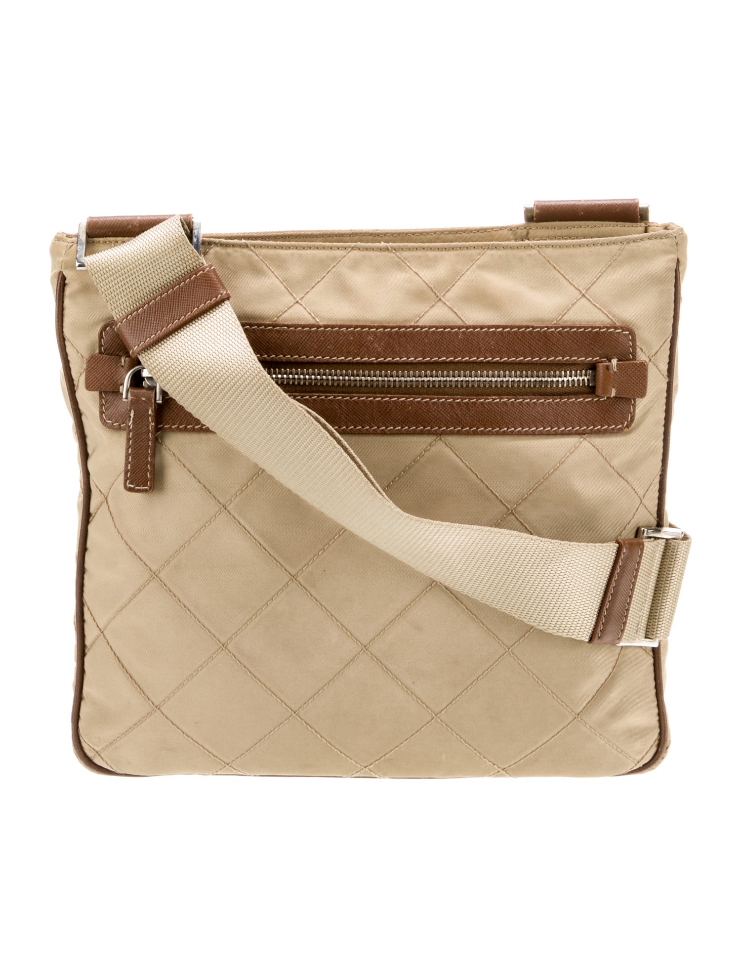 Prada Tessuto Nylon Messenger Bag