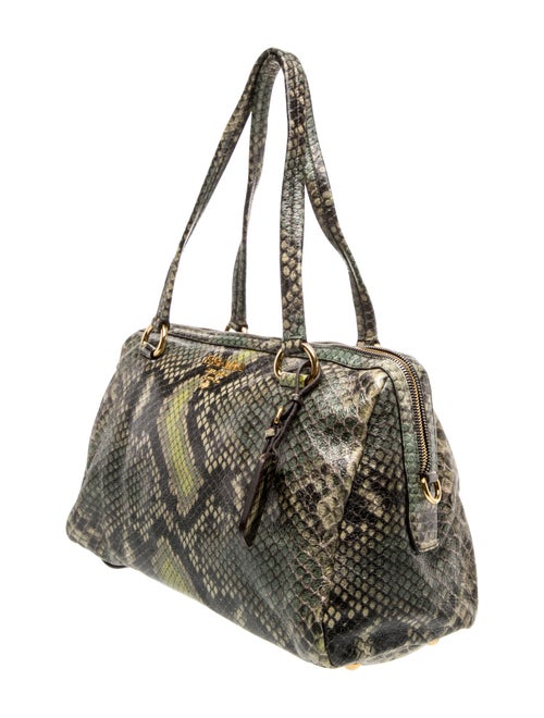 Prada Cervo Lux Leather Shoulder Bag