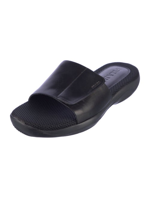 Prada Leather Slides
